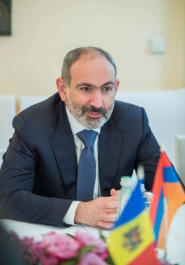 Șeful statului a avut o întrevedere cu prim-ministrul Armeniei