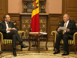 President Nicolae Timofti meets Danish foreign minister
