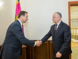 Президент Республики Молдова провел встречу с Послом Королевства Нидерландов