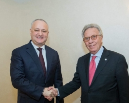 Президент Республики Молдова провел встречу с Председателем Венецианской комиссии