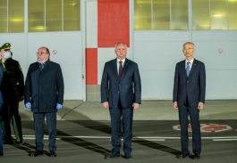 Президент Республики Молдова принял участие в церемонии принятия медицинского груза из Китая