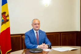 Președintele Republicii Moldova a avut o discuție online cu Președintele Republicii Lituania
