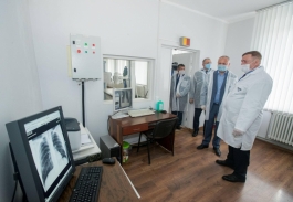 Șeful statului a vizitat spitalul raional din orașul Șoldănești