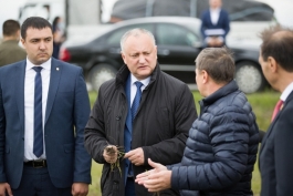 Igor Dodon a efectuat o inspecție a terenurilor agricole din Autonomia Găgăuză