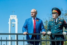 Șeful statului a participat la ceremonia de reînhumare a 45 de soldați ai Armatei Roșii