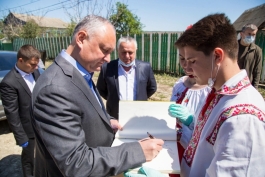 Președintele țării a vizitat raionul Basarabeasca