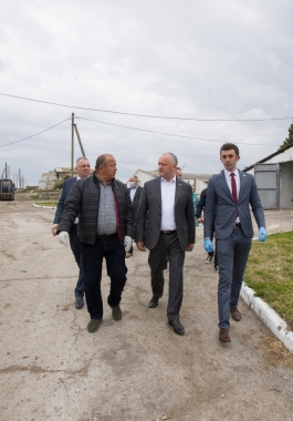 Șeful statului întreprinde o vizită de lucru în raioanele Drochia și Glodeni