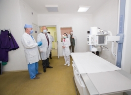 Șeful statului a vizitat spitalul raional din Glodeni