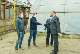 Șeful statului s-a familiarizat cu activitatea a doi agenți economici din raionul Cahul