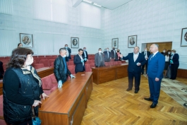Președintele Moldovei s-a familiarizat cu situația social-economică din raionul Călărași