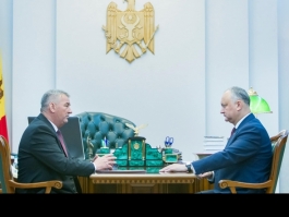 Президент Республики Молдова провел встречу с председателем Дубоссарского района