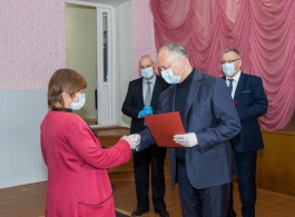 Președintele țării întreprinde o vizită de lucru în două raioane din nordul Moldovei