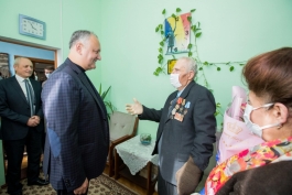 Igor Dodon a vizitat raionul Edineţ