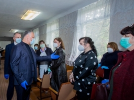 Igor Dodon a vizitat raionul Edineţ