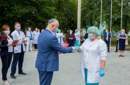 Președintele țării a vizitat raionul Căușeni