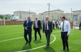 Președintele a lansat un nou proiect de dezvoltare a sportului în regiuni