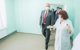 Президент Молдовы посетил Дондюшанский район