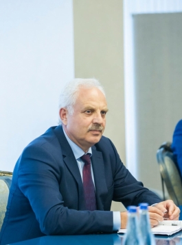 Президент Игорь Додон провел повторную встречу со специальным представителем ОБСЕ по приднестровскому урегулированию Томасом Майром-Хартингом