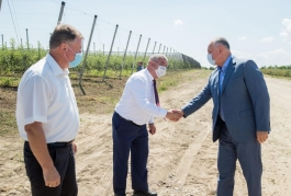 Președintele Republicii Moldova întreprinde o vizită de lucru în raionul Dubăsari