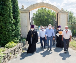 Șeful statului a vizitat localitatea Molovata din raionul Dubăsari