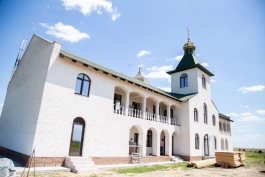 Șeful statului a vizitat mănăstirea în construcție din raionul Taraclia