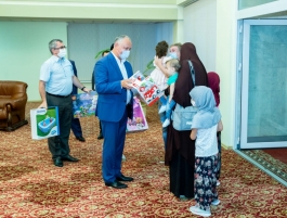 Due to efforts of President of the Republic of Moldova, another family from Syria repatriated