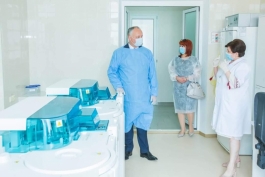 Președintele țării a vizitat Centrul Național de Transfuzie a Sângelui din Chișinău