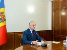 Șeful statului a avut o discuție online cu șeful misiunii de monitorizare a Fondului Monetar Internațional în Moldova