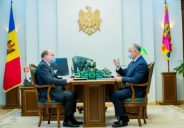 Глава государства провел встречу с Послом Российской Федерации