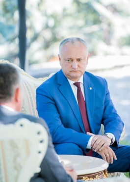 Президент Республики Молдова провел встречу с руководителем Приднестровья