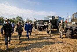 Верховный главнокомандующий Вооруженных сил принял участие в тактических учениях «Чистое небо-2020»