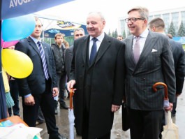 President Nicolae Timofti attends events dedicated to Europe Day