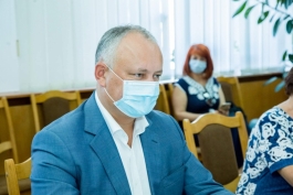Președintele Republicii Moldova a avut o întrevedere cu conducerea raionului Telenești