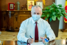 Igor Dodon a prezidat o ședință cu privire la organizarea Sărbătorii Naționale „Ziua Independenței”