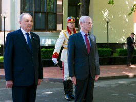 Moldovan president meets European Council president