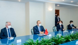 Președintele Moldovei a avut o întrevedere cu Ministrul Afacerilor Externe al Turciei