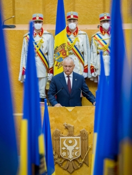 Глава государства принял участие в торжественной церемонии открытия Национального праздника «День Независимости Республики Молдова»