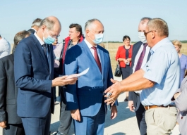 Președintele țării întreprinde o vizită de lucru în zona de nord a Moldovei