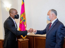 Президент Республики Молдова провел встречу с Послом Соединенных Штатов Америки