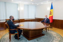 Președintele Republicii Moldova a avut o întrevedere cu Ambasadorul Statelor Unite ale Americii
