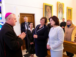 First Lady of Poland on visit to Moldova