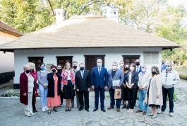 Preşedintele ţării a vizitat Casa-muzeu „A. Pușkin” din Chișinău