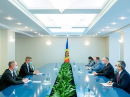Președintele Republicii Moldova a avut o întrevedere cu Ambasadorul Regatului Unit al Marii Britanii și Irlandei de Nord