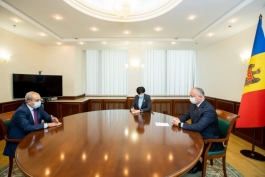 Președintele Republicii Moldova a avut o întrevedere cu Ambasadorul Republicii Armenia