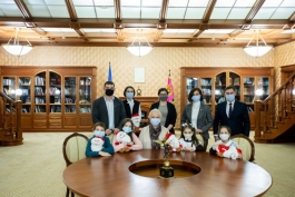 Дети сотрудников TIKA посетили Президентский дворец