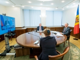 Președintele Republicii Moldova s-a adresat Consiliului șefilor de stat al Comunității Statelor Independente
