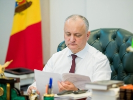 Preşedintele Republicii Moldova a promulgat Legea pentru modificarea unor acte normative