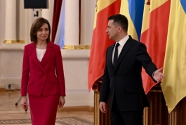 Președintele Republicii Moldova, Maia Sandu, în cadrul vizitei oficiale la Kyiv: „Ne dorim să fim mai mult decât vecini, ne dorim să fim prieteni”