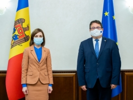 Președintele Republicii Moldova, Maia Sandu, a avut o întrevedere cu ES Peter Michalko, Ambasadorul UE în Republica Moldova