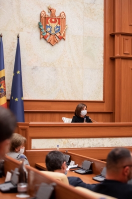 Президент Республики Молдова Майя Санду председательствовала на заседании ВСБ: «На данный момент нет никаких признаков реальной борьбы с коррупцией»
